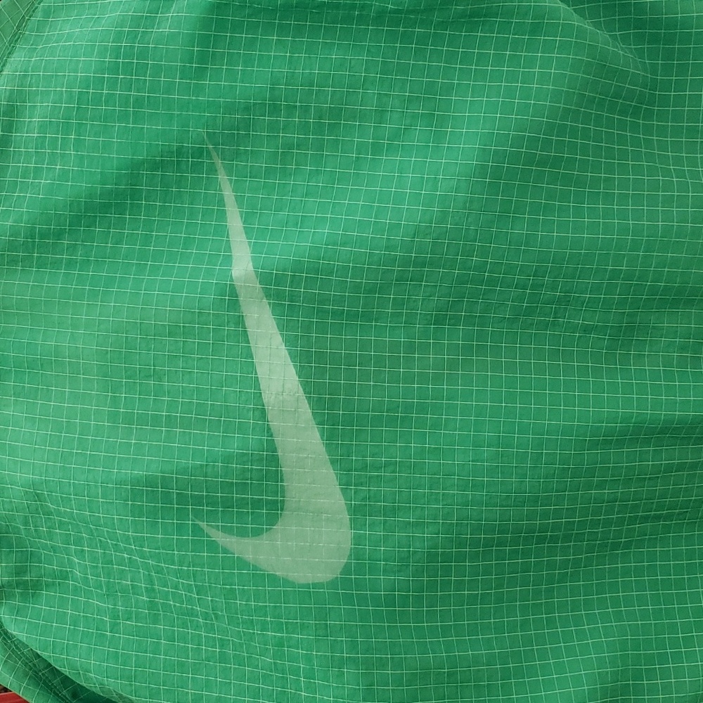 NWT Nike Essentials  Green Varsity Woven Bomber Jacket - Picture 6 of 14